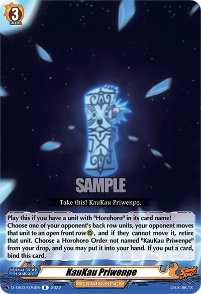 Image for KauKau Priwenpe (D-TB03: Shaman King) (D-TB03/076EN) - Cardfight Vanguard