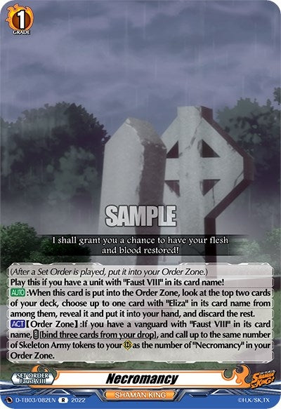 Image for Necromancy (D-TB03: Shaman King) (D-TB03/082EN) - Cardfight Vanguard