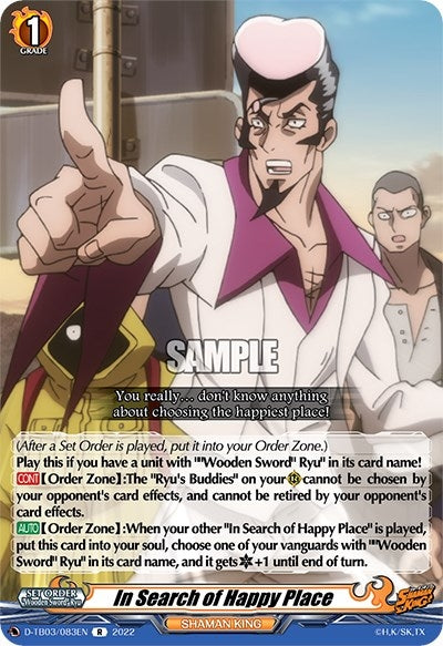 Image for In Search of Happy Place (D-TB03: Shaman King) (D-TB03/083EN) - Cardfight Vanguard