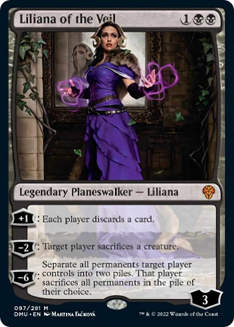 Image for Liliana of the Veil (Dominaria United) (97) - Magic: The Gathering