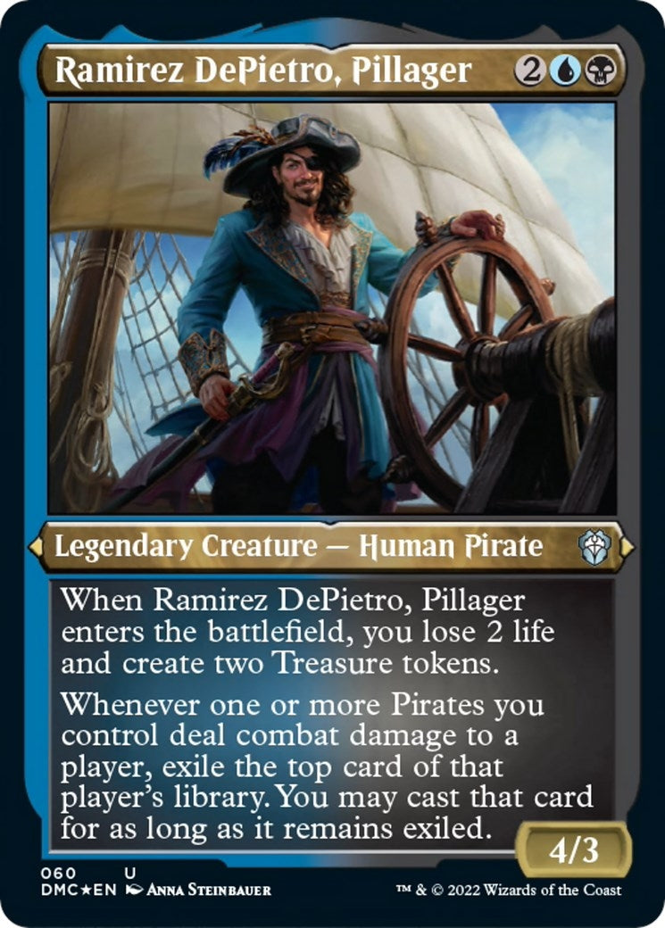 Image for Ramirez DePietro, Pillager (Foil Etched) (Commander: Dominaria United) (60) - Magic: The Gathering