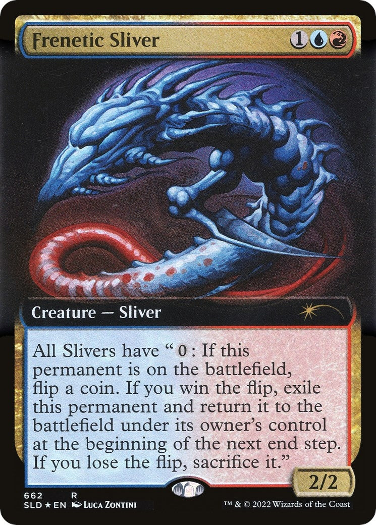 Image for Frenetic Sliver (Extended Art) (Secret Lair Drop Series) (662) - Magic: The Gathering
