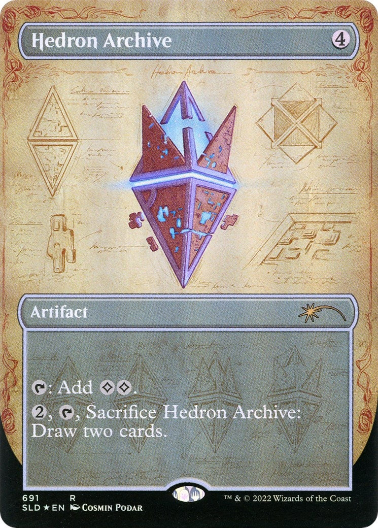 Image for Hedron Archive (Borderless) (Secret Lair Drop Series) (691) - Magic: The Gathering