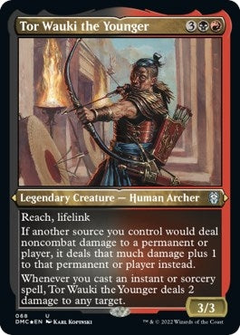 Image for Tor Wauki the Younger (Foil Etched) (Commander: Dominaria United) (68) - Magic: The Gathering