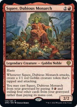 Image for Squee, Dubious Monarch (Dominaria United) (146) - Magic: The Gathering
