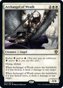 Image for Archangel of Wrath (Dominaria United) (3) - Magic: The Gathering