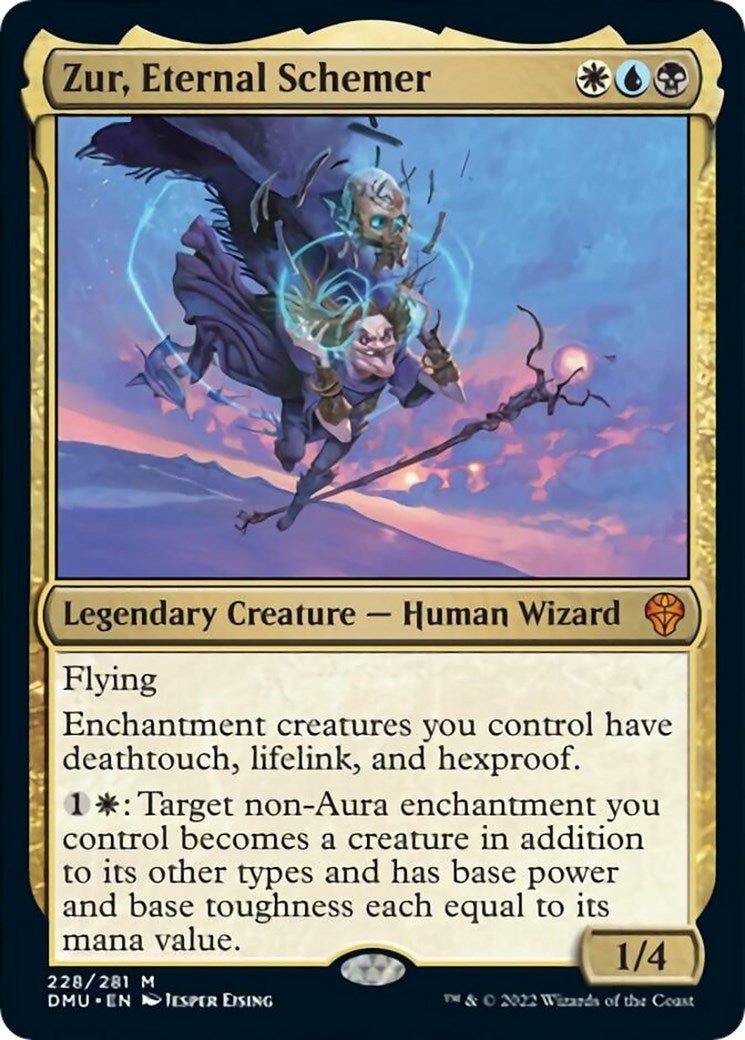 Image for Zur, Eternal Schemer (Dominaria United) (228) - Magic: The Gathering