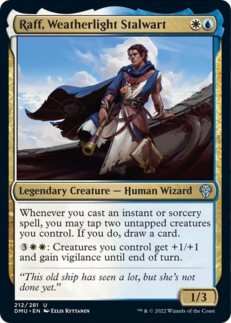Image for Raff, Weatherlight Stalwart (Dominaria United) (212) - Magic: The Gathering