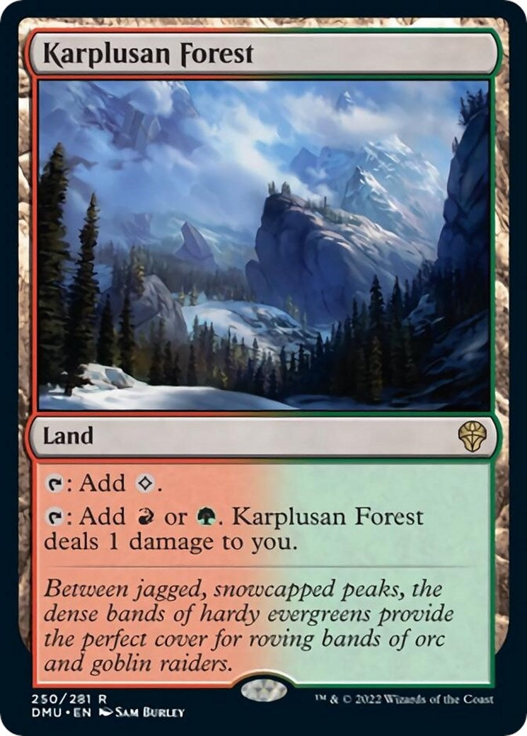 Image for Karplusan Forest (Dominaria United) (250) - Magic: The Gathering