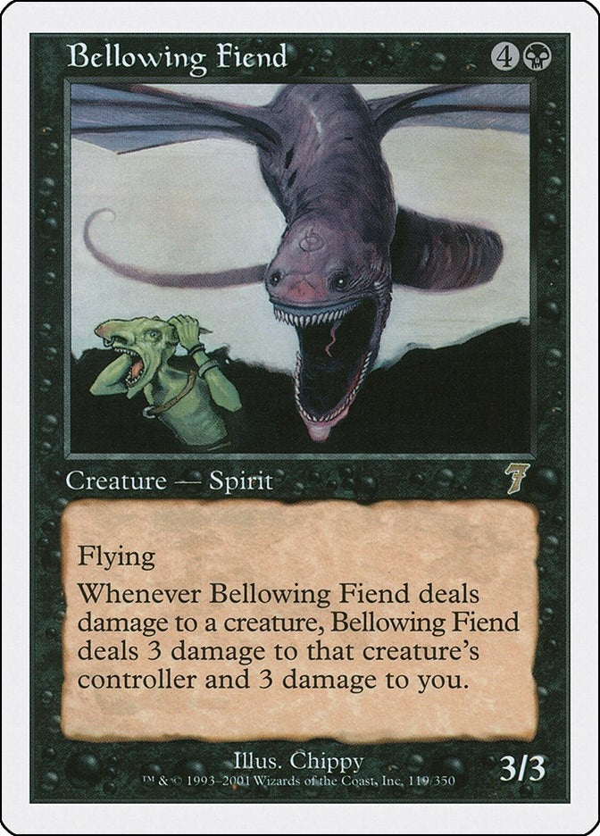 Image for Bellowing Fiend (7th Edition) (119) - Magic: The Gathering