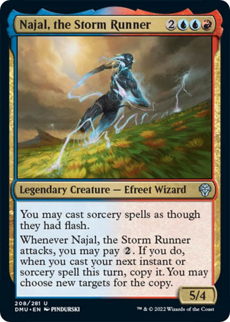 Image for Najal, the Storm Runner (Dominaria United) (208) - Magic: The Gathering
