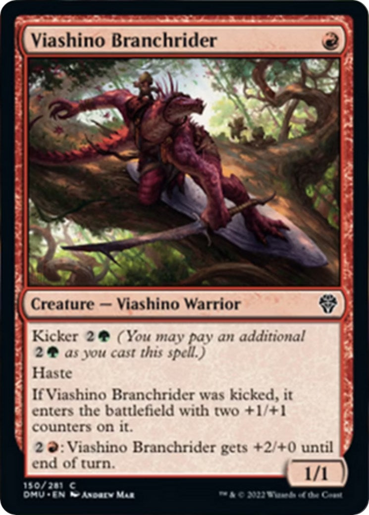Image for Viashino Branchrider (Dominaria United) (150) - Magic: The Gathering