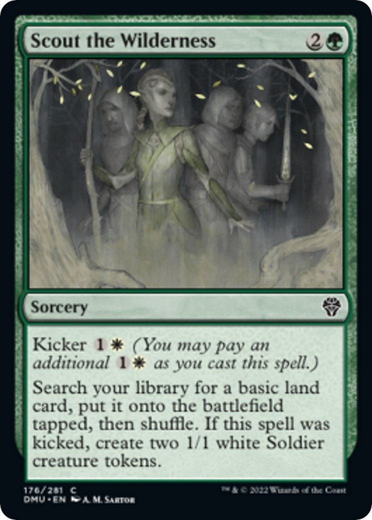 Image for Scout the Wilderness (Dominaria United) (176) - Magic: The Gathering