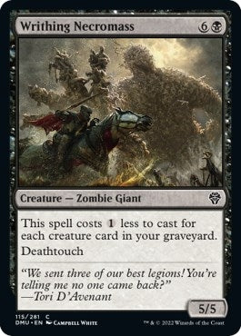 Image for Writhing Necromass (Dominaria United) (115) - Magic: The Gathering