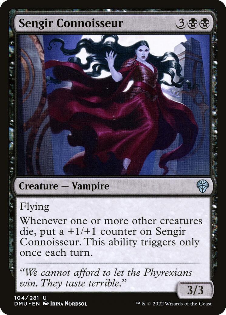 Image for Sengir Connoisseur (Dominaria United) (104) - Magic: The Gathering