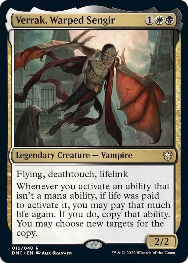 Image for Verrak, Warped Sengir (Commander: Dominaria United) (16) - Magic: The Gathering