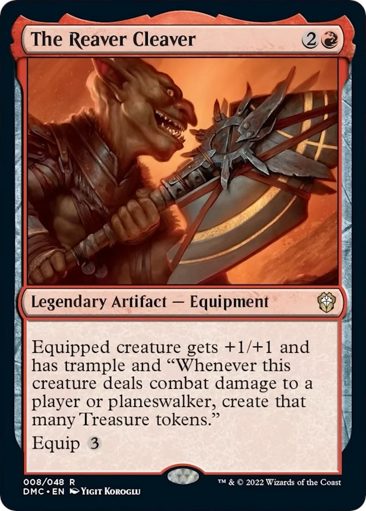 Image for The Reaver Cleaver (Commander: Dominaria United) (8) - Magic: The Gathering