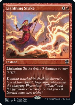 Image for Lightning Strike (Promo Pack: Dominaria United) (433) - Magic: The Gathering