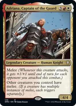 Image for Adriana, Captain of the Guard (Commander: Dominaria United) (139) - Magic: The Gathering