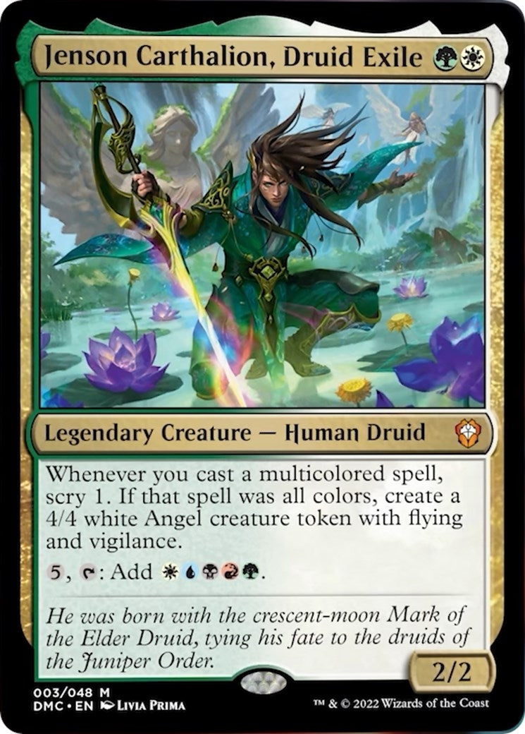 Image for Jenson Carthalion, Druid Exile (Commander: Dominaria United) (3) - Magic: The Gathering