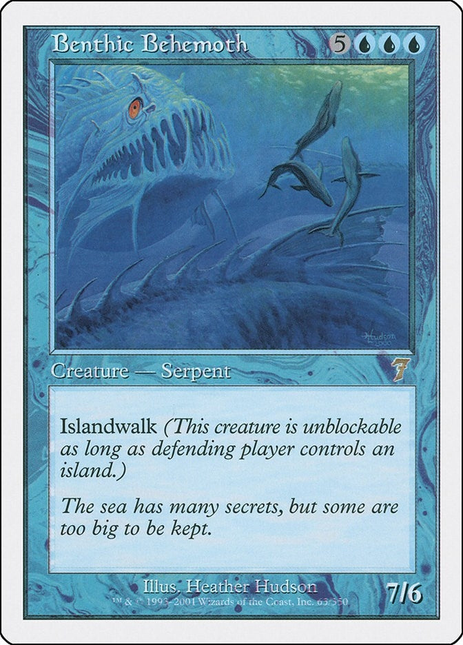 Image for Benthic Behemoth (7th Edition) (63) - Magic: The Gathering