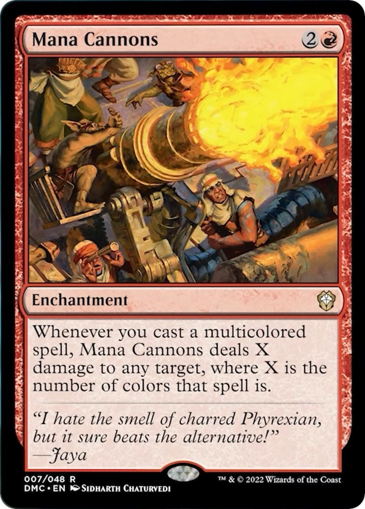 Image for Mana Cannons (Commander: Dominaria United) (7) - Magic: The Gathering
