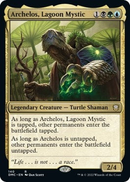 Image for Archelos, Lagoon Mystic (Commander: Dominaria United) (140) - Magic: The Gathering
