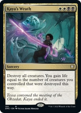 Image for Kaya's Wrath (Commander: Dominaria United) (155) - Magic: The Gathering