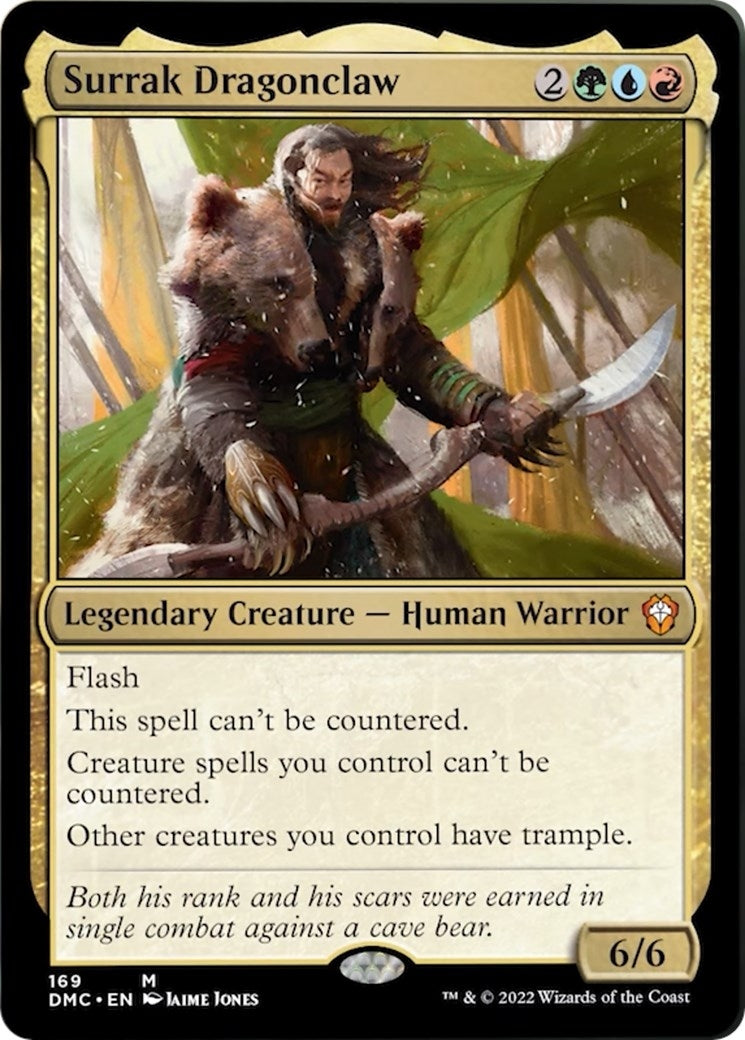 Image for Surrak Dragonclaw (Commander: Dominaria United) (169) - Magic: The Gathering