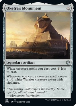 Image for Oketra's Monument (Commander: Dominaria United) (188) - Magic: The Gathering