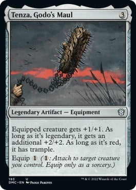 Image for Tenza, Godo's Maul (Commander: Dominaria United) (193) - Magic: The Gathering