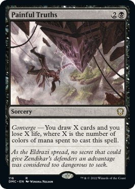 Image for Painful Truths (Commander: Dominaria United) (116) - Magic: The Gathering