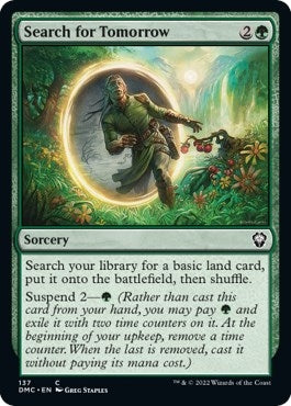 Image for Search for Tomorrow (Commander: Dominaria United) (137) - Magic: The Gathering