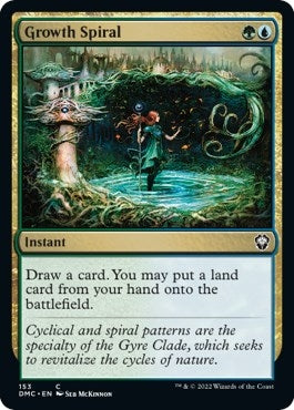 Image for Growth Spiral (Commander: Dominaria United) (153) - Magic: The Gathering