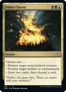 Image for Sultai Charm (Commander: Dominaria United) (168) - Magic: The Gathering