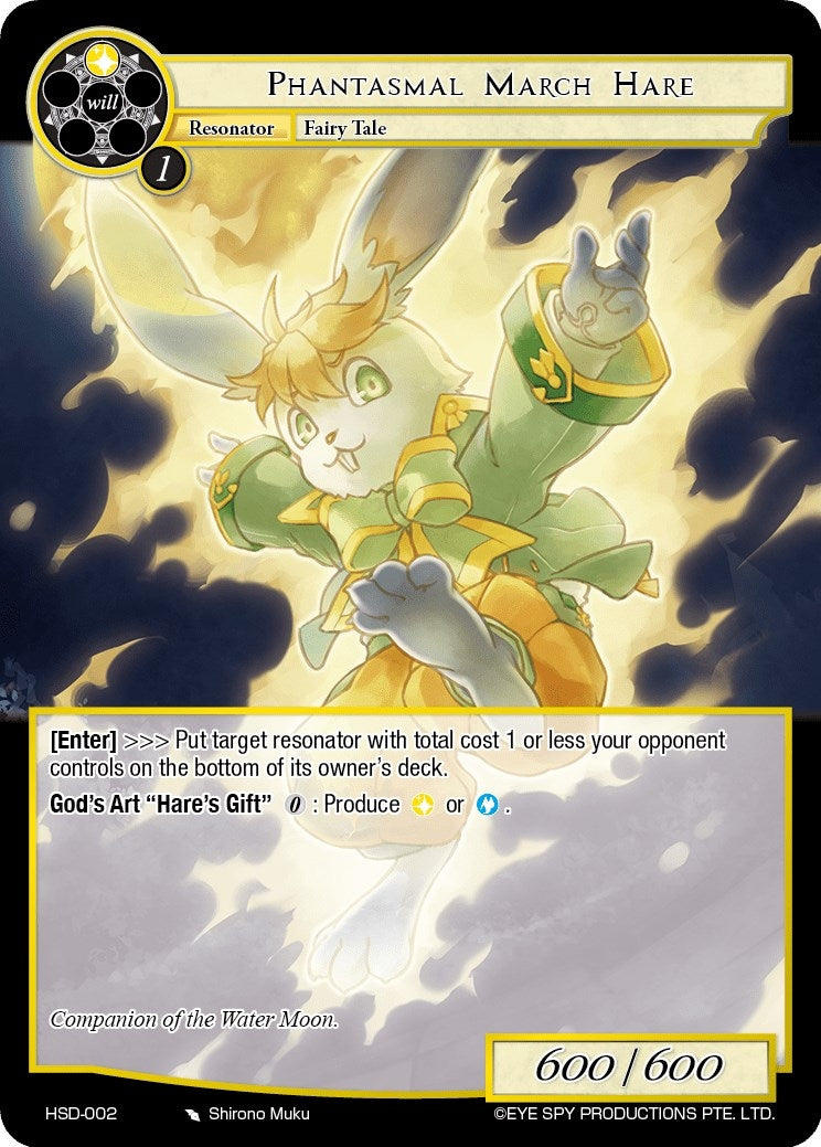 Image for Phantasmal March Hare (Hero Cluster Starter Decks) (HSD-002) - Force of Will