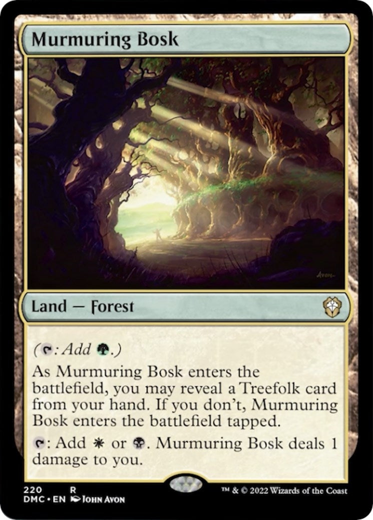 Image for Murmuring Bosk (Commander: Dominaria United) (220) - Magic: The Gathering