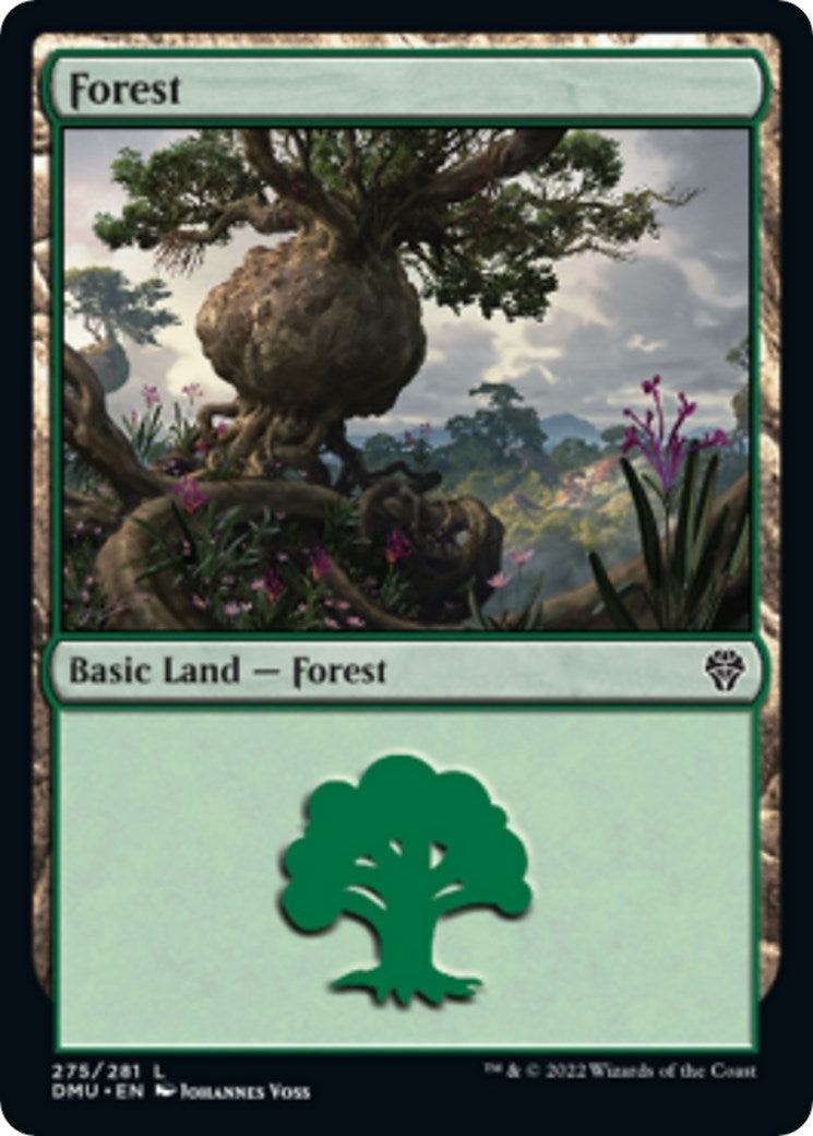 Image for Forest (275) (Dominaria United) (275) - Magic: The Gathering