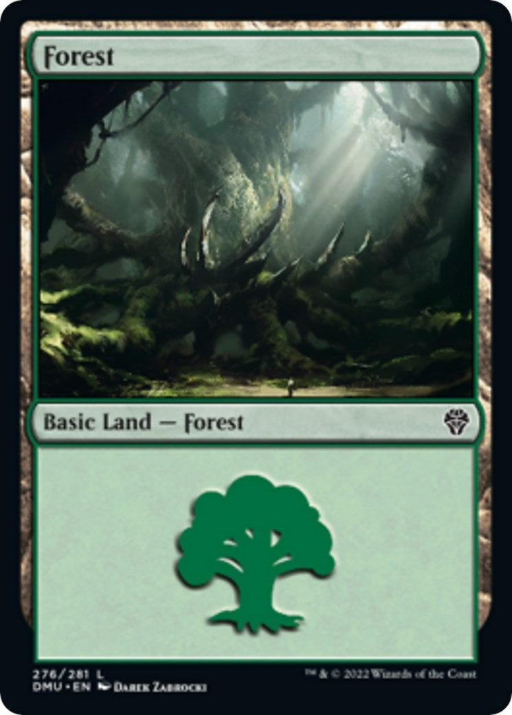 Image for Forest (276) (Dominaria United) (276) - Magic: The Gathering