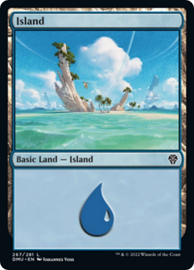 Image for Island (267) (Dominaria United) (267) - Magic: The Gathering