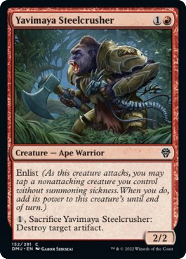 Image for Yavimaya Steelcrusher (Dominaria United) (152) - Magic: The Gathering