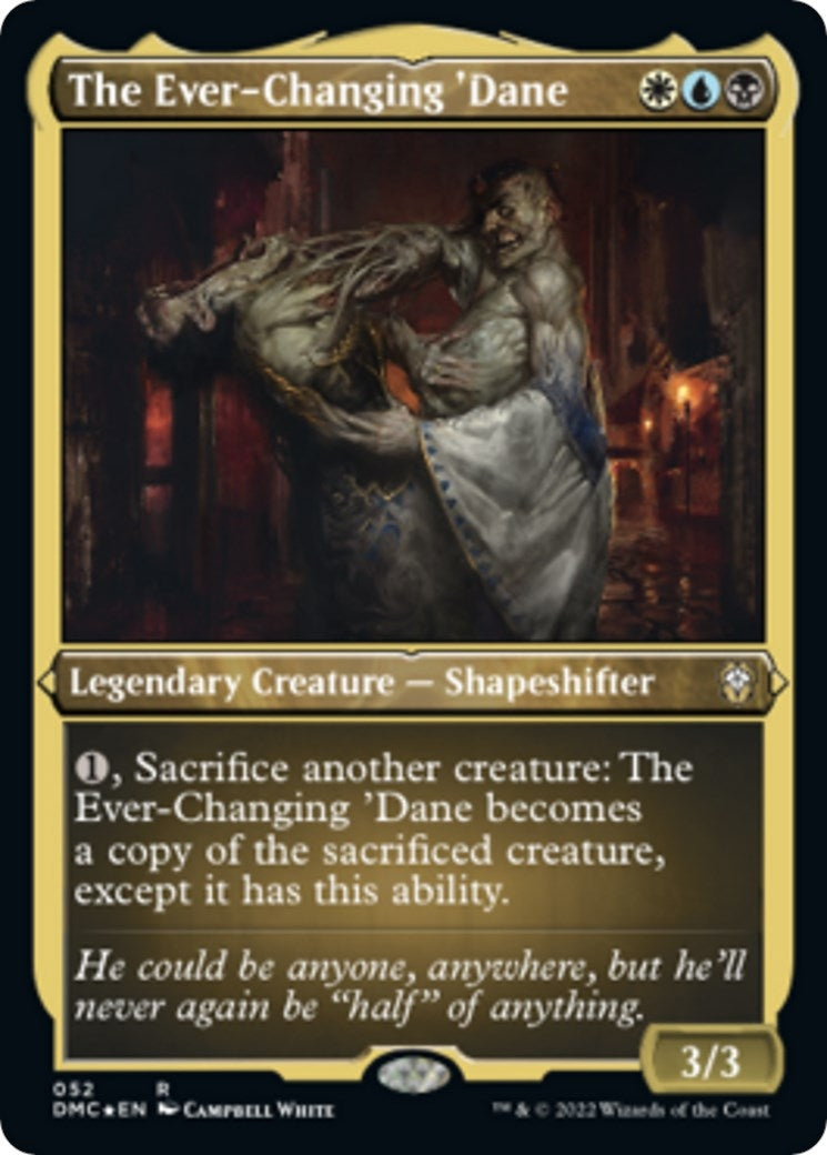 Image for The Ever-Changing 'Dane (Foil Etched) (Commander: Dominaria United) (52) - Magic: The Gathering