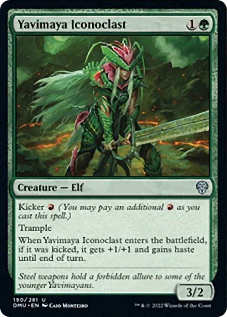 Image for Yavimaya Iconoclast (Dominaria United) (190) - Magic: The Gathering