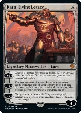 Image for Karn, Living Legacy (Dominaria United) (1) - Magic: The Gathering