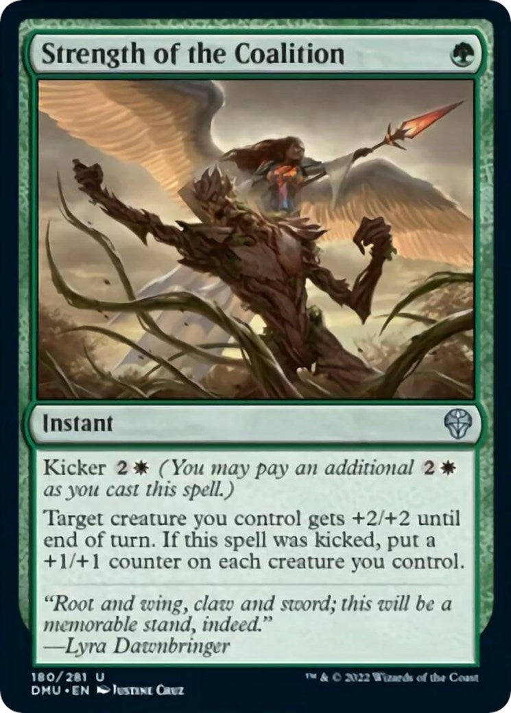 Image for Strength of the Coalition (Dominaria United) (180) - Magic: The Gathering