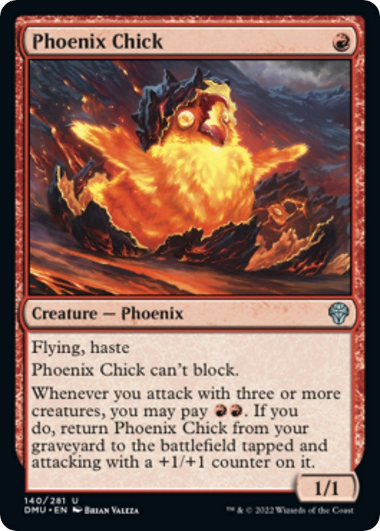 Image for Phoenix Chick (Dominaria United) (140) - Magic: The Gathering