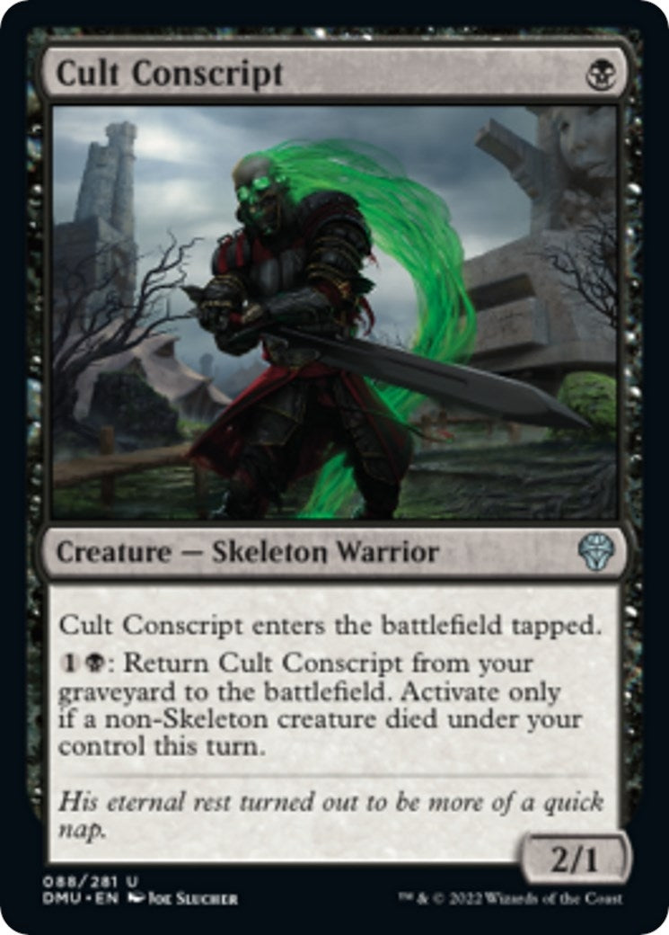 Image for Cult Conscript (Dominaria United) (88) - Magic: The Gathering
