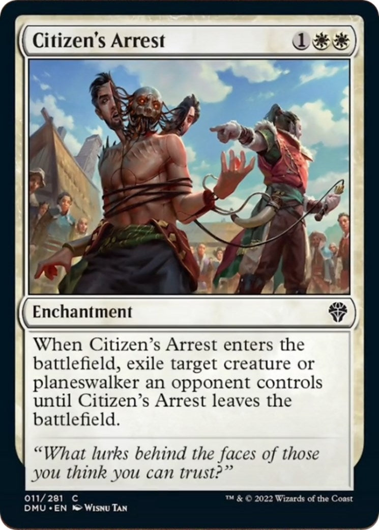 Image for Citizen's Arrest (Dominaria United) (11) - Magic: The Gathering