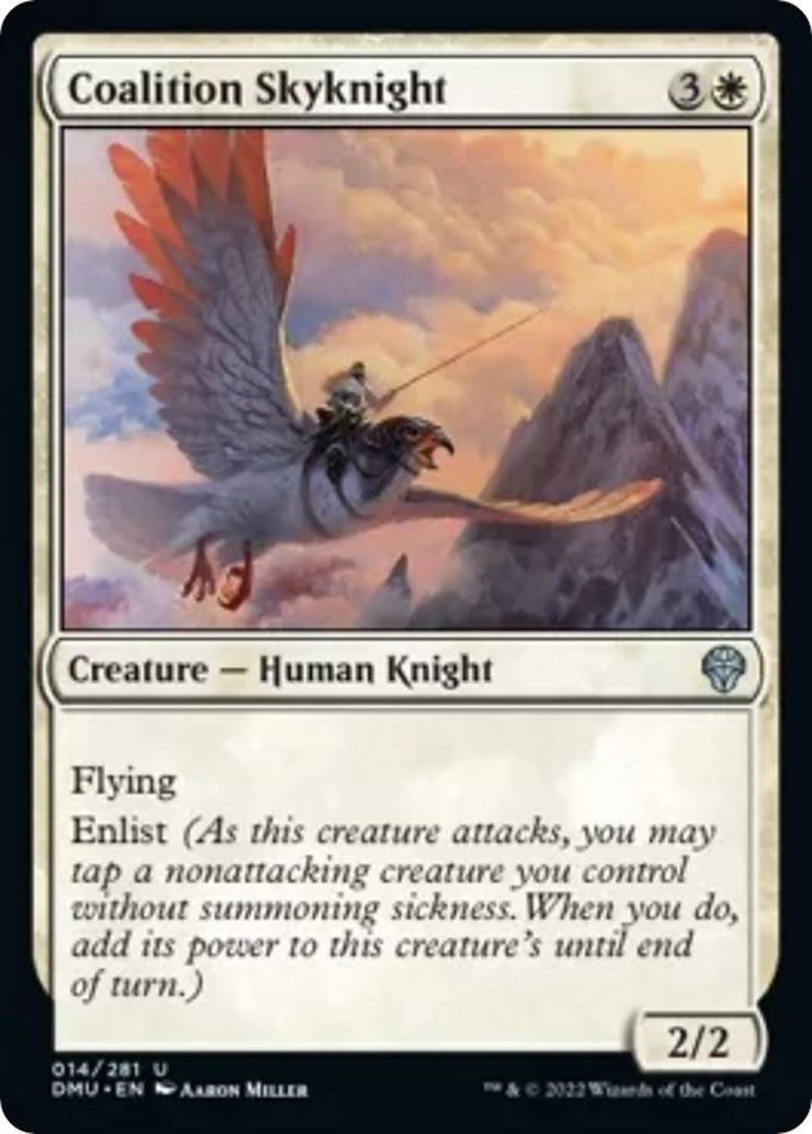 Image for Coalition Skyknight (Dominaria United) (14) - Magic: The Gathering