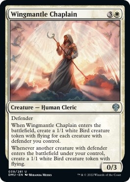 Image for Wingmantle Chaplain (Dominaria United) (39) - Magic: The Gathering